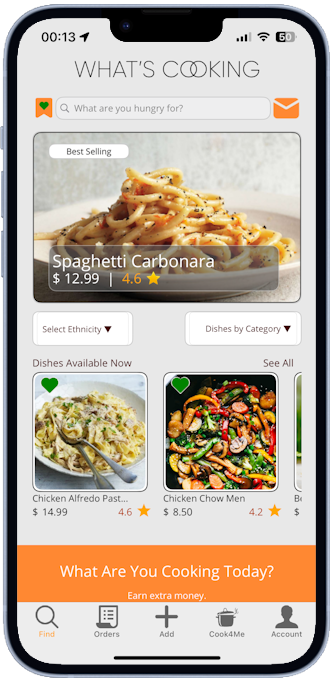 What's Cooking app preview